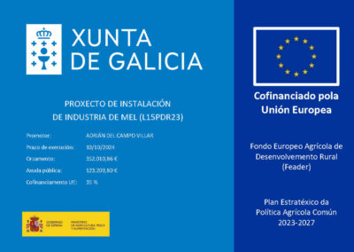 Proxecto Instalación de industria de mel