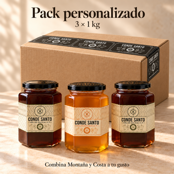 Pack 3 kg personalizado